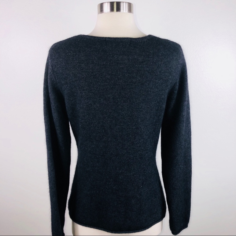 Marisa Christina Angora Rabbit Fur Blend Sweater - Picture 3 of 4